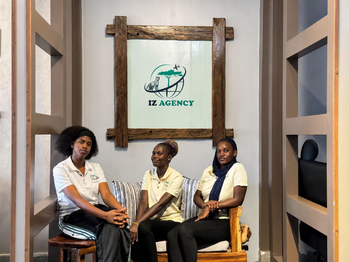 The IZ Agency team at the Kampala office